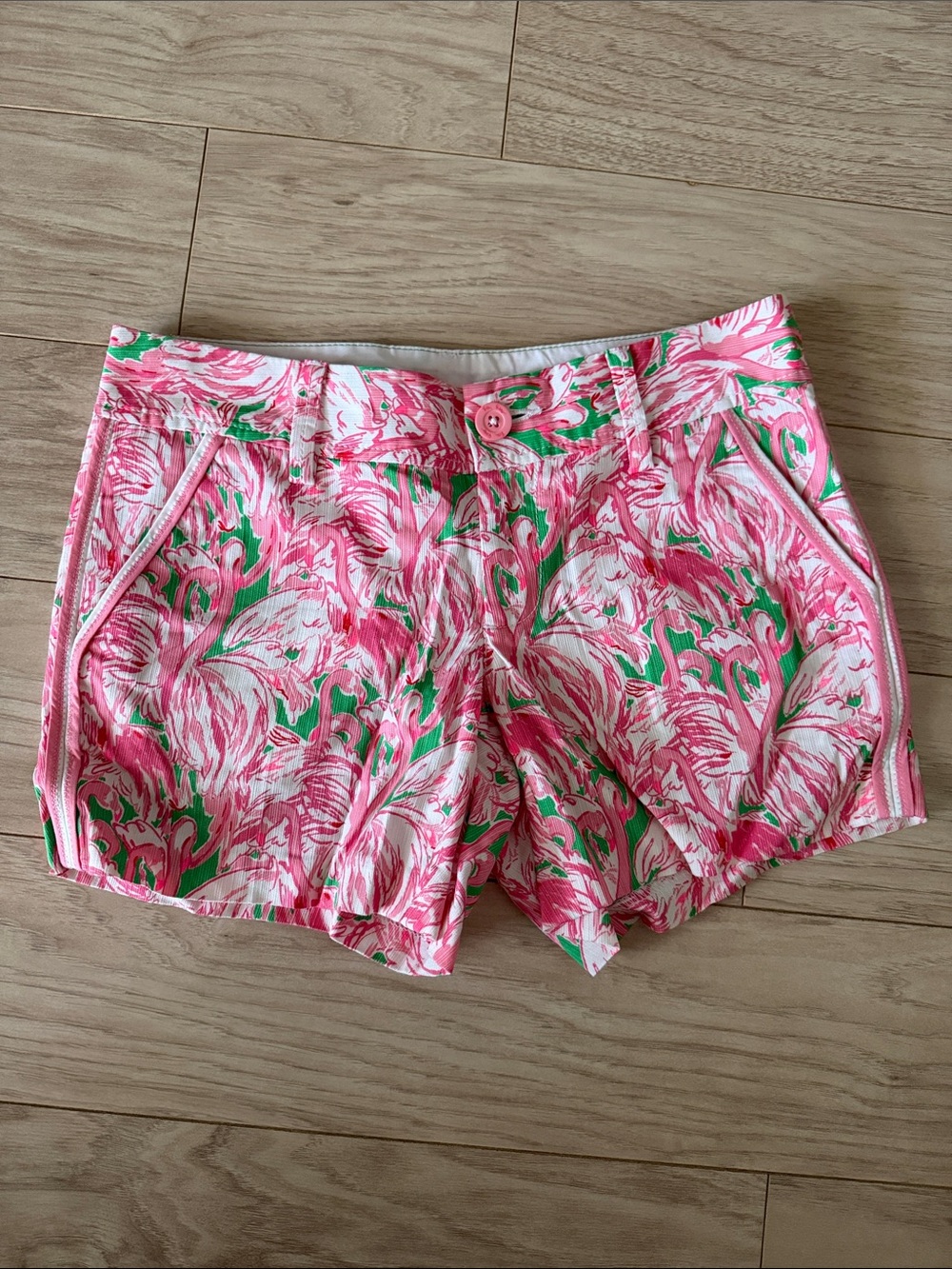 Lilly Pulitzer Callahan Shorts in Pink Colony Size 0